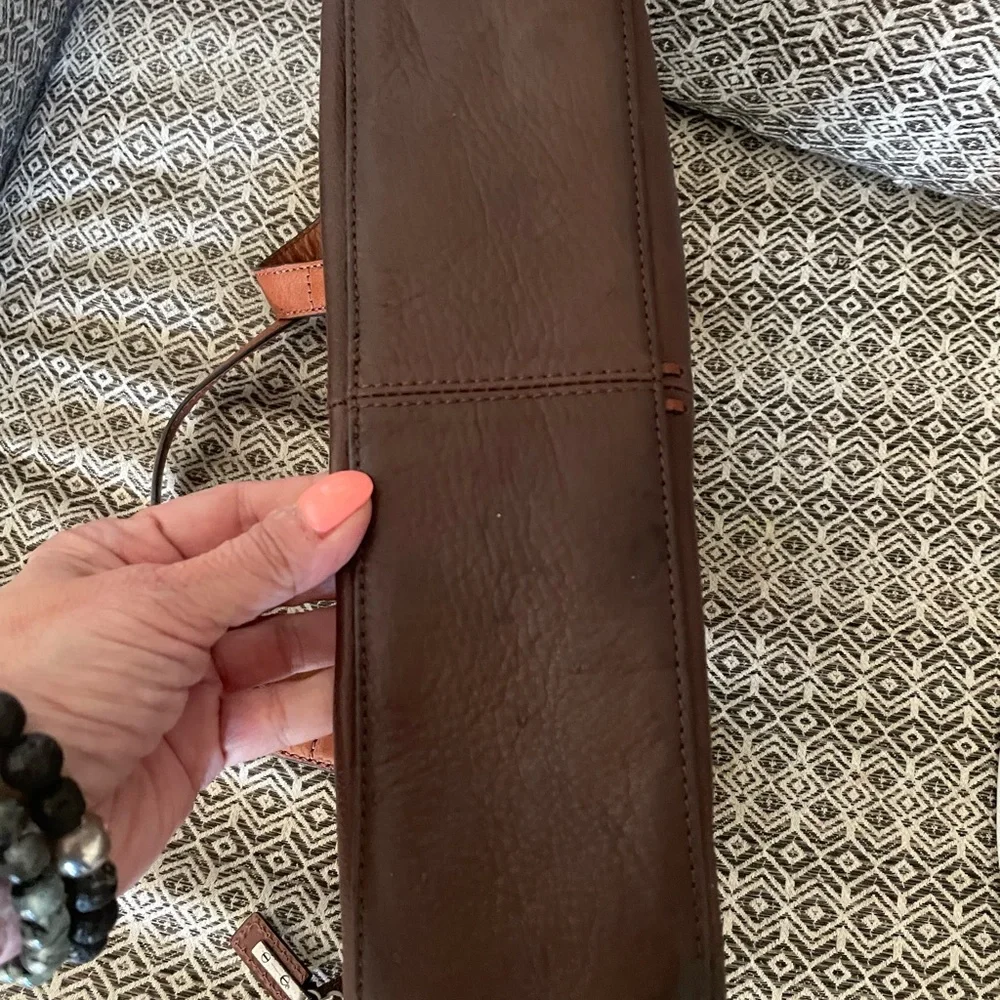 SOLD-Vintage Fossil purse shoulder bag - Picture 5 of 12